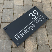 Load image into Gallery viewer, Extra Large Illuminated House Sign Low voltage LED 56 cm x 28 cm - Kreativ Design Ltd
