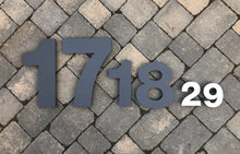 Load image into Gallery viewer, Individual House Digit Number Sign Extra Large 40 cm tall - Kreativ Design Ltd