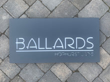 Load image into Gallery viewer, Modern Rectangle House Name / Address Sign 60 cm x 30 cm - Kreativ Design Ltd