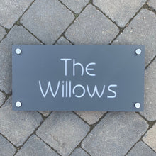 Load image into Gallery viewer, Extra Large Illuminated House Sign Low voltage LED 56 cm x 28 cm - Kreativ Design Ltd