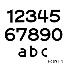 Load image into Gallery viewer, Extra Large Individual House Number Sign 40 cm tall - KREATIV DESIGN -Digits Sign