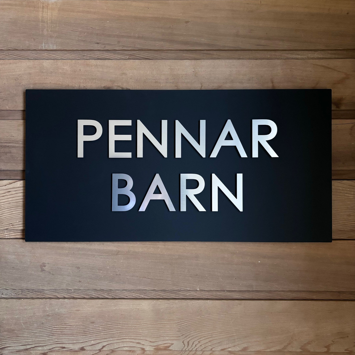 MODERN RECTANGLE HOUSE SIGNS | BESPOKE NUMBER SIGNS | CUSTOM ADDRESS ...