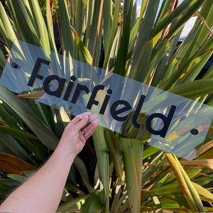 Floating Three-Dimensional 3D House Name / Address Sign Extra Large (2 sizes) - KREATIV DESIGN -Signs