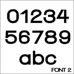 Modern Three Dimensional Square House Number Sign - KREATIV DESIGN -Signs