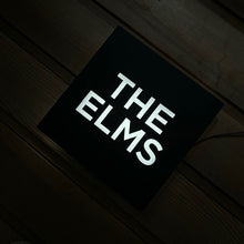 Load image into Gallery viewer, Extra Large Illuminated House Sign Low voltage LED 40 cm x 40 cm - KREATIV DESIGN -Signs