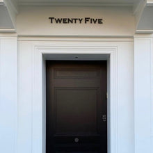 Laden Sie das Bild in den Galerie-Viewer, Modern Letter Number Word House Sign (one to ten) - KREATIV DESIGN -