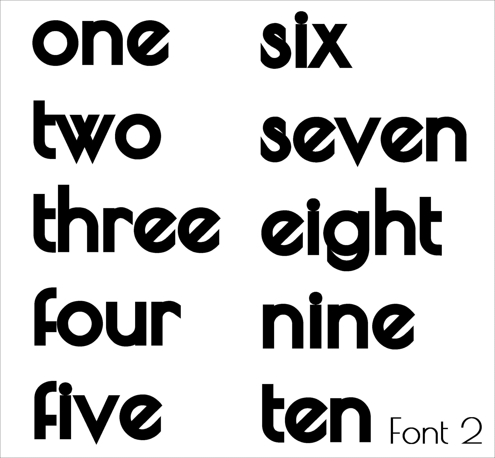 Numbers Word Sign House Number Sign | Modern and Unique Laser Cut Floating Wall Sign ...