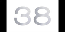 Lataa kuva Galleria-katseluun, New Rectangle House Number Sign with stand out 3D Digits 15 cm x 30 cm - Kreativ Design Ltd 