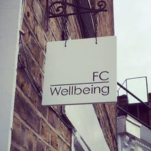 Afbeelding in Gallery-weergave laden, Modern Double Sided Swing Sign / Laser Cut Hanging Signs - Kreativ Design Ltd 