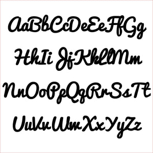Modern House Name Word Sign Handwriting Style - Kreativ Design Ltd 