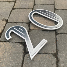 Lataa kuva Galleria-katseluun, Art Deco Modern Style House Number Sign - Kreativ Design Ltd 