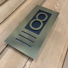 Carica l&#39;immagine nel visualizzatore di Gallery, NEW Illuminated LED Backlit 3D Digit House Sign/Bespoke Number Plaque - 2 sizes available - Kreativ Design Ltd 