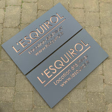 Lataa kuva Galleria-katseluun, Rectangle House Name / Address Sign 80 cm x 40 cm - Kreativ Design Ltd 