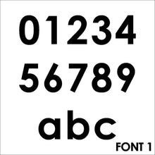 Load image into Gallery viewer, Extra Large Individual House Number Sign 40 cm tall - KREATIV DESIGN -Digits Sign