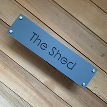 Afbeelding in Gallery-weergave laden, New Size! Large Illuminated LED House Name Sign | Modern Bespoke Backlit Address Plaque - Kreativ Design Ltd 