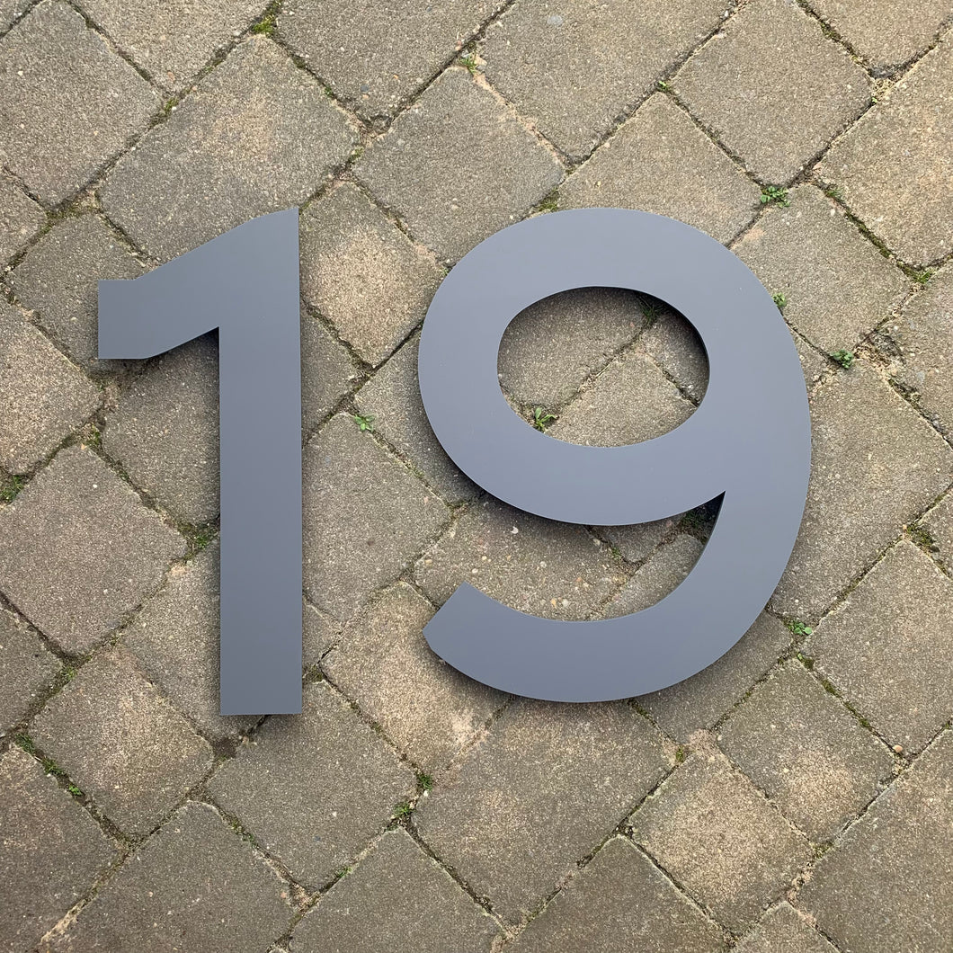 Extra Large Individual House Number Sign 50 cm - Kreativ Design Ltd 