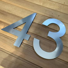 Carica l&#39;immagine nel visualizzatore di Gallery, Extra Large Individual House Number Sign 40 cm tall - Kreativ Design Ltd 