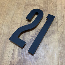 Carica l&#39;immagine nel visualizzatore di Gallery, Extra Large Individual House Number Sign 40 cm tall - Kreativ Design Ltd 