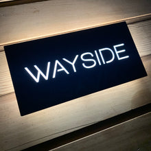 Afbeelding in Gallery-weergave laden, Illuminated LED Modern House Number Personalised Address Plaque 30 x 15cm - Kreativ Design Ltd 