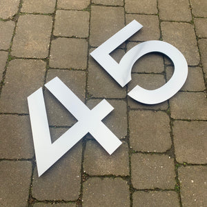 Extra Large Individual House Number Sign 50 cm - Kreativ Design Ltd 