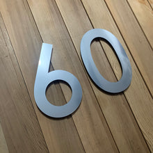 Carica l&#39;immagine nel visualizzatore di Gallery, Extra Large Individual House Number Sign 40 cm tall - Kreativ Design Ltd 