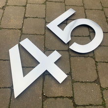 Carica l&#39;immagine nel visualizzatore di Gallery, Extra Large Individual House Number Sign 40 cm tall - Kreativ Design Ltd 