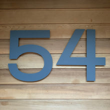 Lataa kuva Galleria-katseluun, Extra Large Individual House Number Sign 40 cm tall - Kreativ Design Ltd 