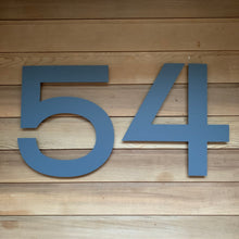 Laden Sie das Bild in den Galerie-Viewer, Extra Large Individual House Number Sign 40 cm tall - Kreativ Design Ltd 