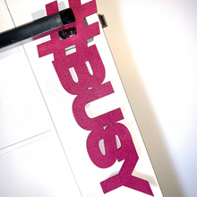 Afbeelding in Gallery-weergave laden, Modern Do Not Disturb / Busy door sign made from thick lightweight felt perfect for a teenager&#39;s bedroom. - Kreativ Design Ltd 